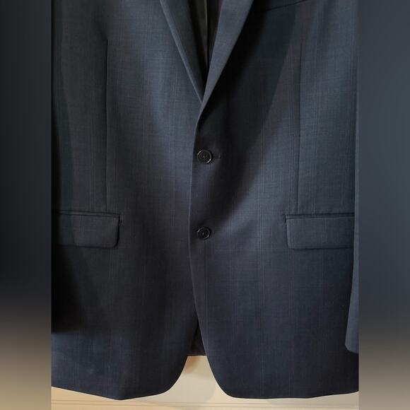 🔷CALVIN KLEIN 🔷 Men’s Blue Sport Coat Blazer (Size 42L)🔷 - Picture 5 of 9